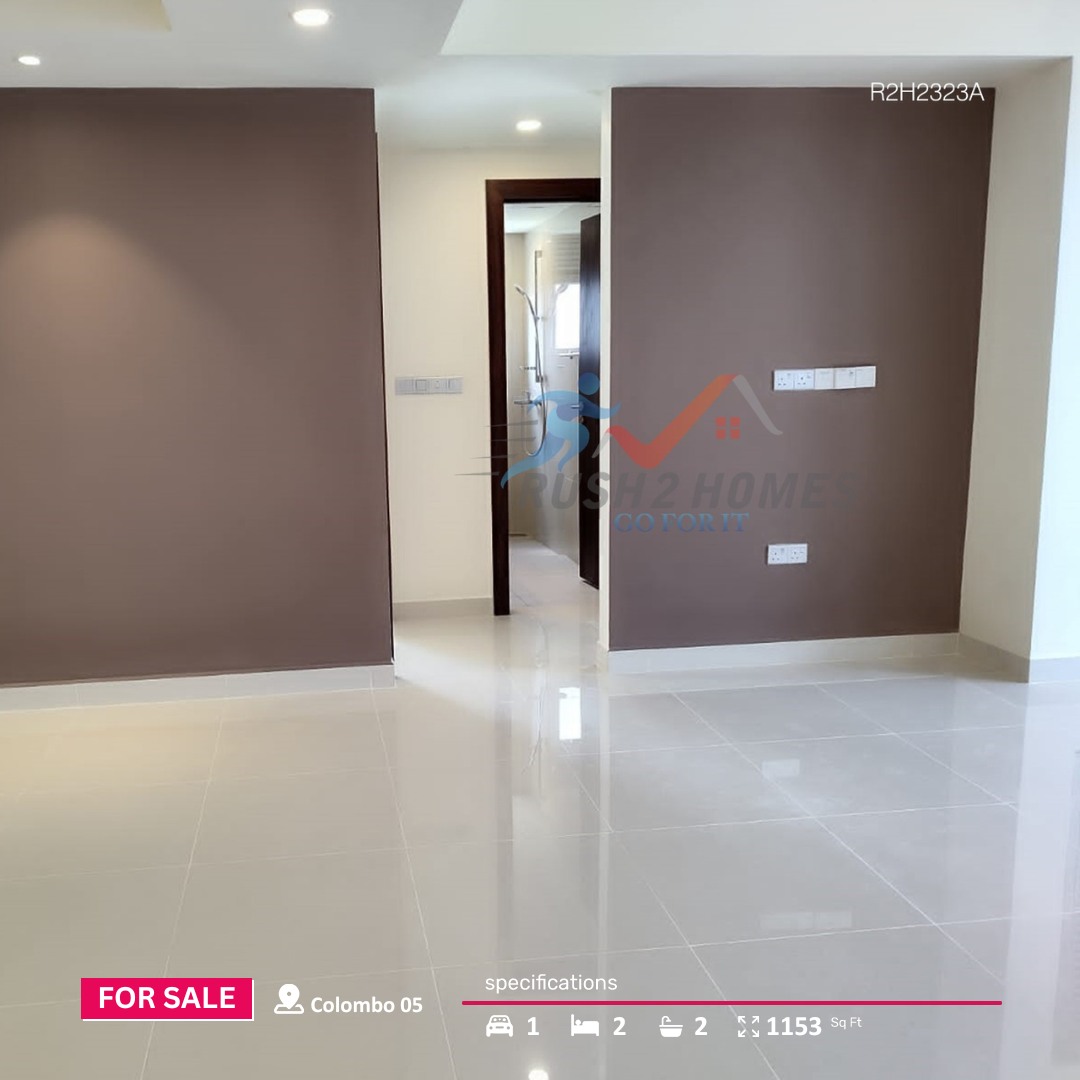 Brand New 2 Bedroom Apartment For Sale in Colombo 05