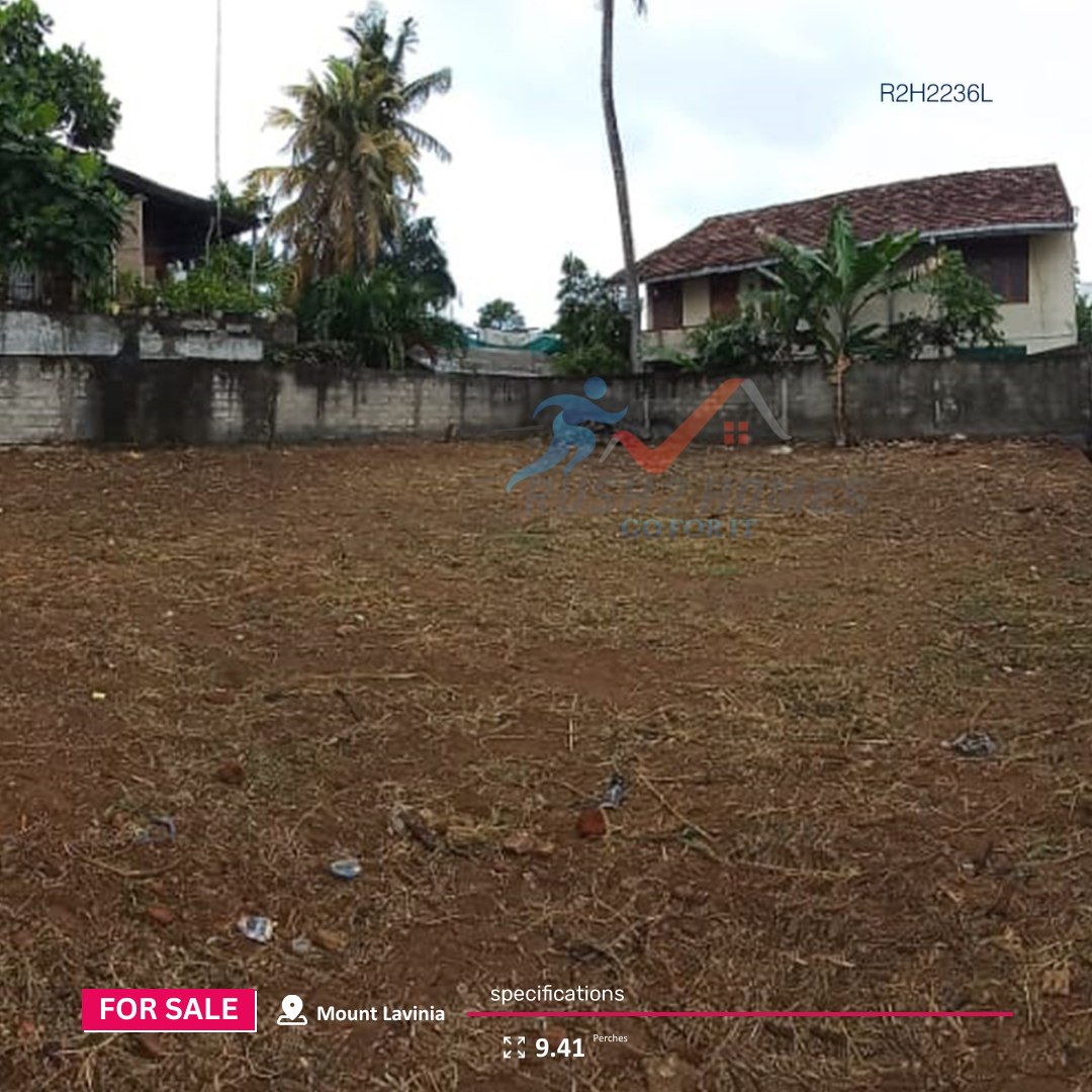 Land for Sale in Mt.Lavinia