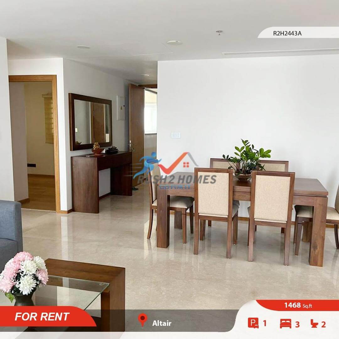 3BR Apartment Available for Rent at Altair