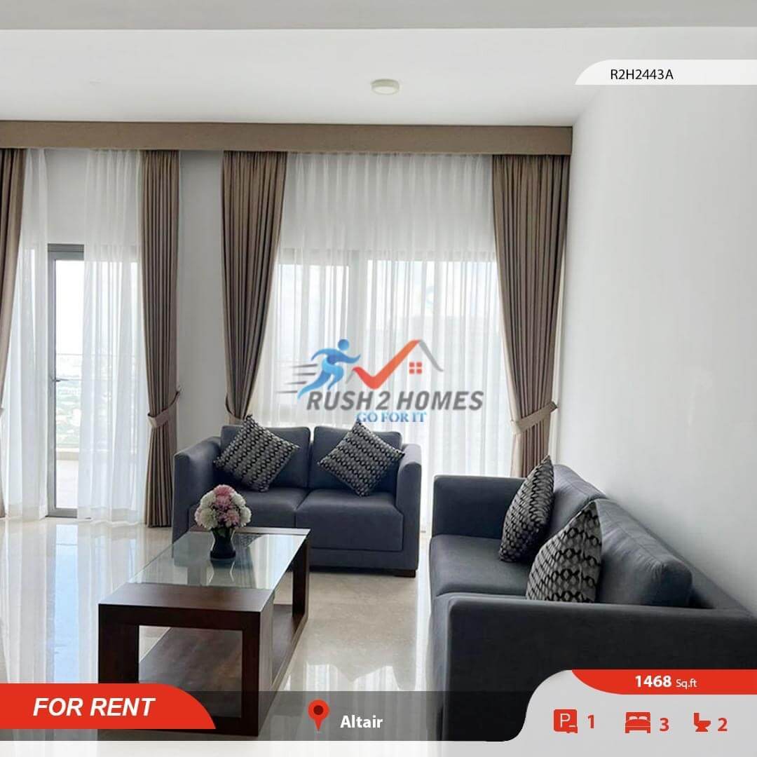 3BR Apartment Available for Rent at Altair