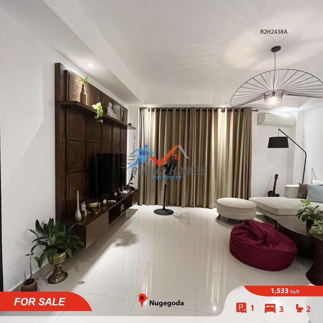 Unfurnished Apartment for Sale in Araliya Terrace, Nugegoda