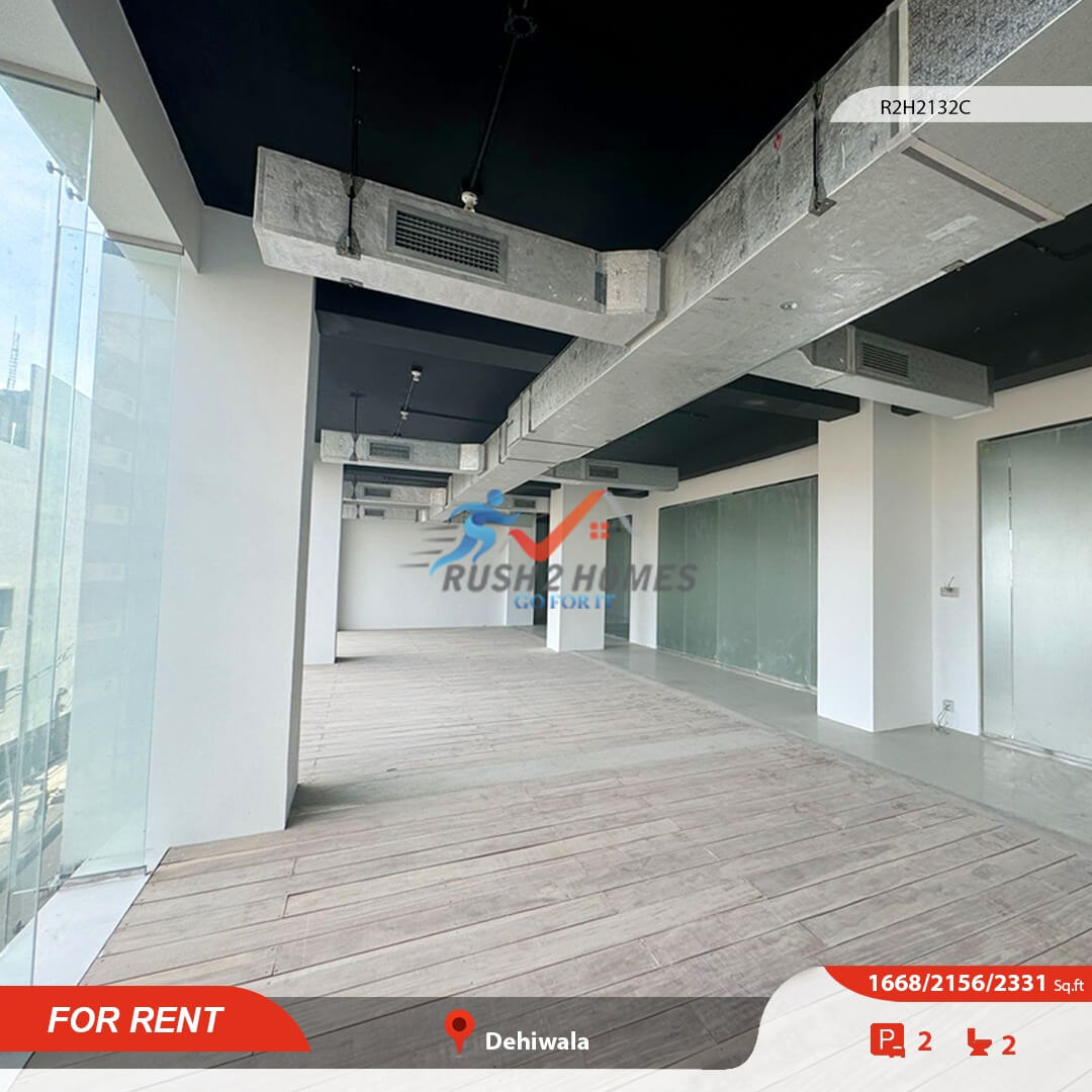 Commercial Space for Rent in Dehiwala | Facing Galle Road with Multiple Commercial Spaces