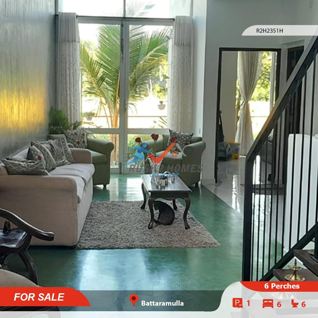 6 Perch House for Sale with 6 Perch Land in Battaramulla